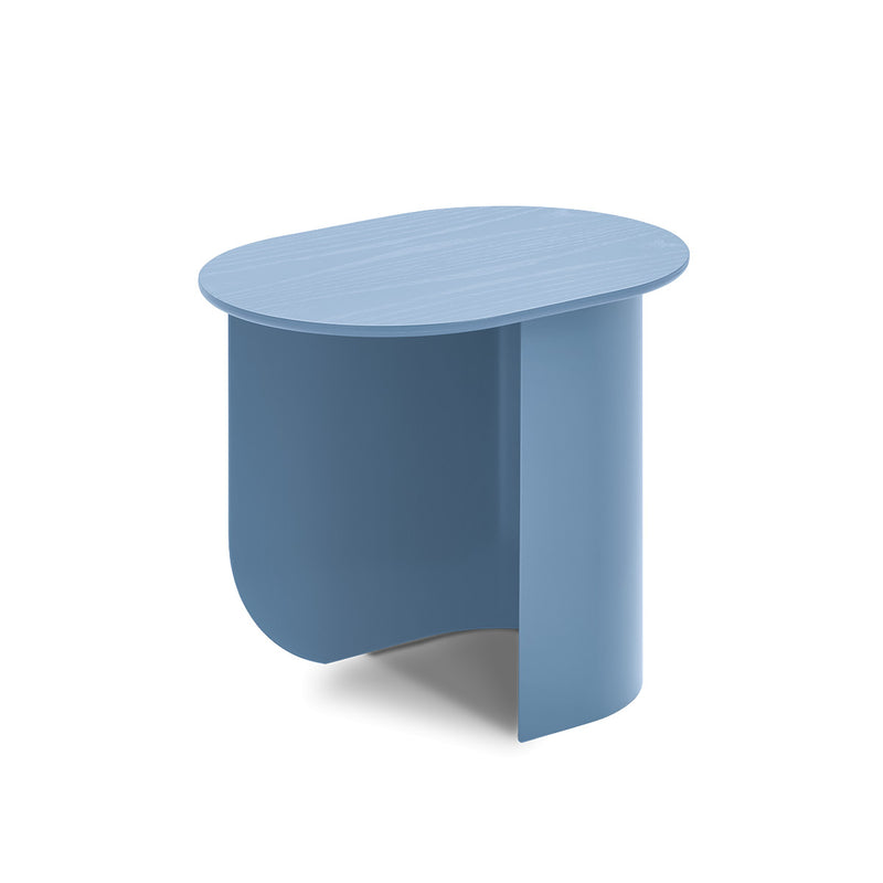 Table d'appoint Plateau - h 40 x 44 x 32 cm - Bleu