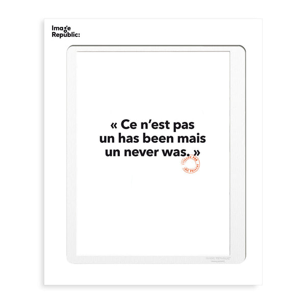 Affiche Loic Prigent Ce N'Est Pas Un - 30 x 40 cm