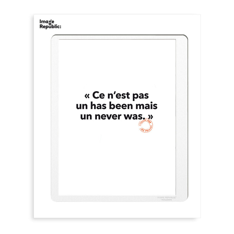 Poster Loic Prigent This Is Not A - 30 x 40 cm