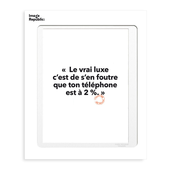 Loic Prigent The True Luxury Poster - 56 x 76 cm