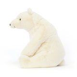 Elwin Polar Bear soft toy - H 21 cm | Fleux | 4