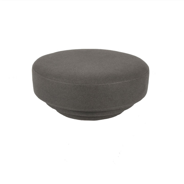 Pouf Cornice Tissu - Gris