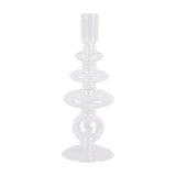 Bougeoir Verre Art Rings L | Fleux | 9