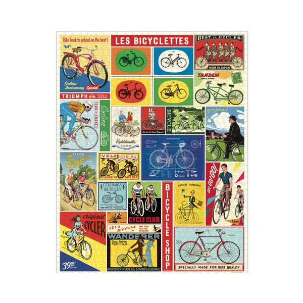 Puzzle Bicyclettes - 1000 pièces