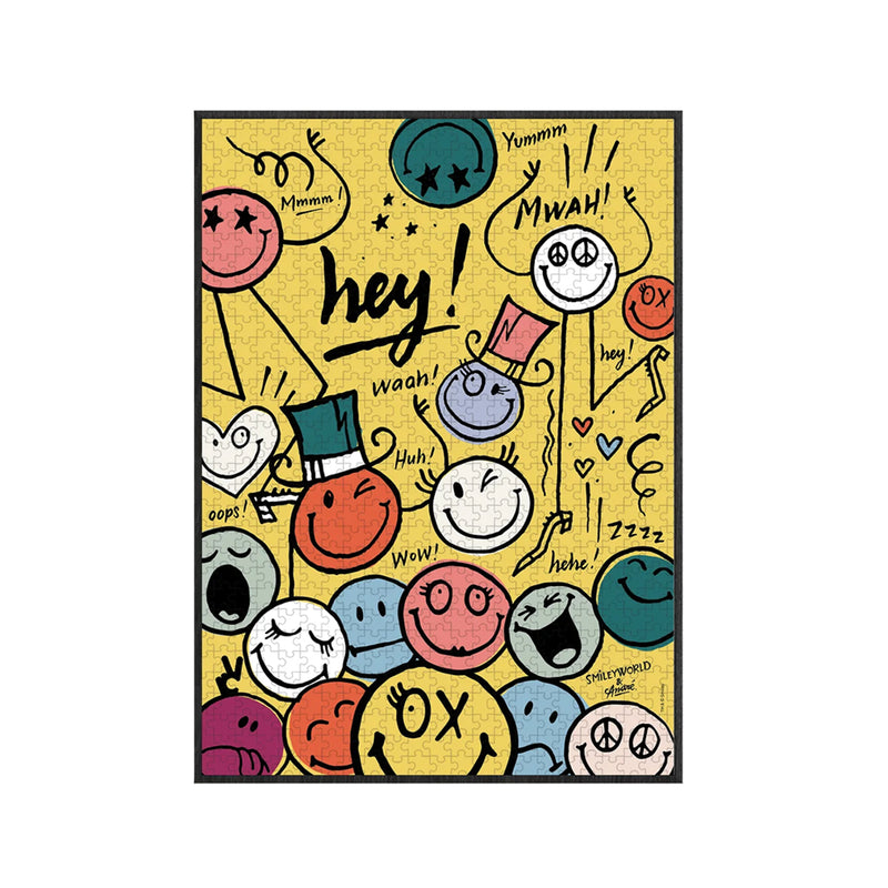 Puzzle Hehehe - SmileyWorld® x André - 1000 pièces