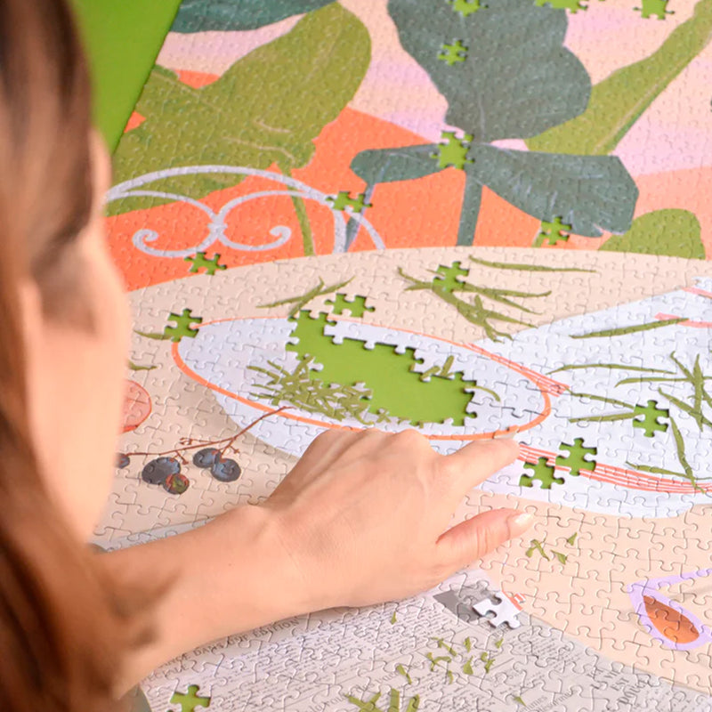 Puzzle Les Haricots verts - 1000 pièces