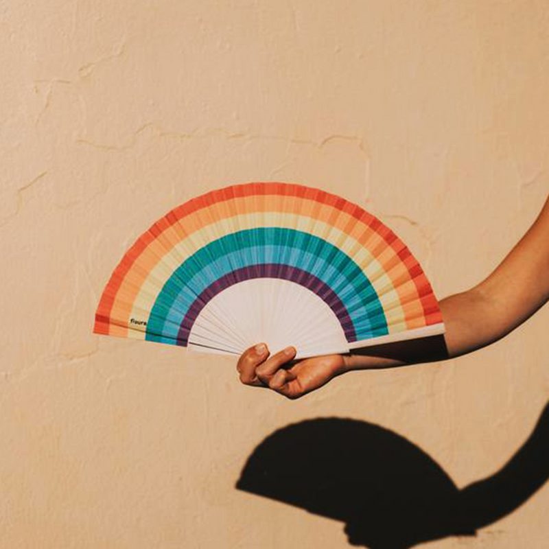 Rainbow Fan