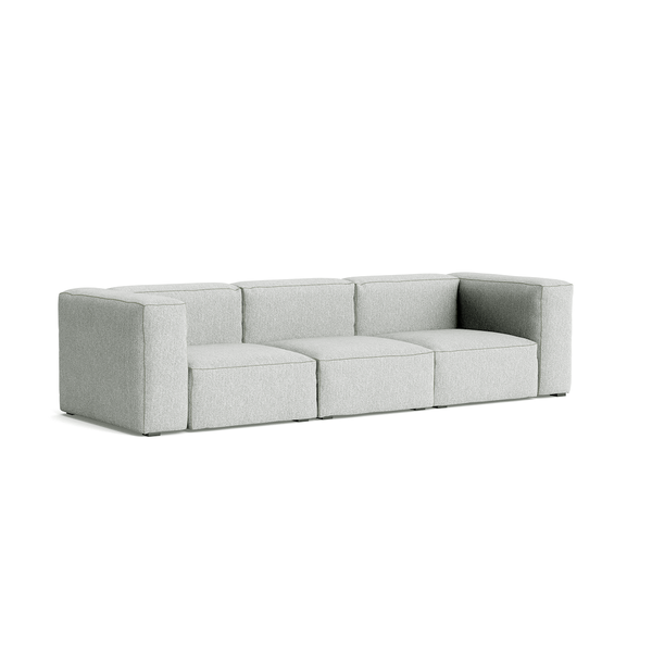 Mags Soft 3 seater sofa - Combination 1 - Hallingdal 116 - Dark Gray stitching