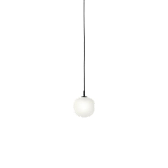 Suspension Rime Fil Noir - Ø 12 cm