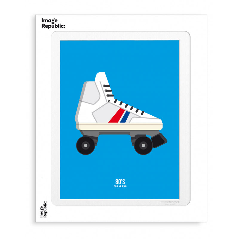 Le Duo 80'S Roller poster - 40 x 50 cm