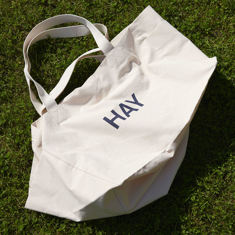 Sac Weekend en coton recyclé - Caramel