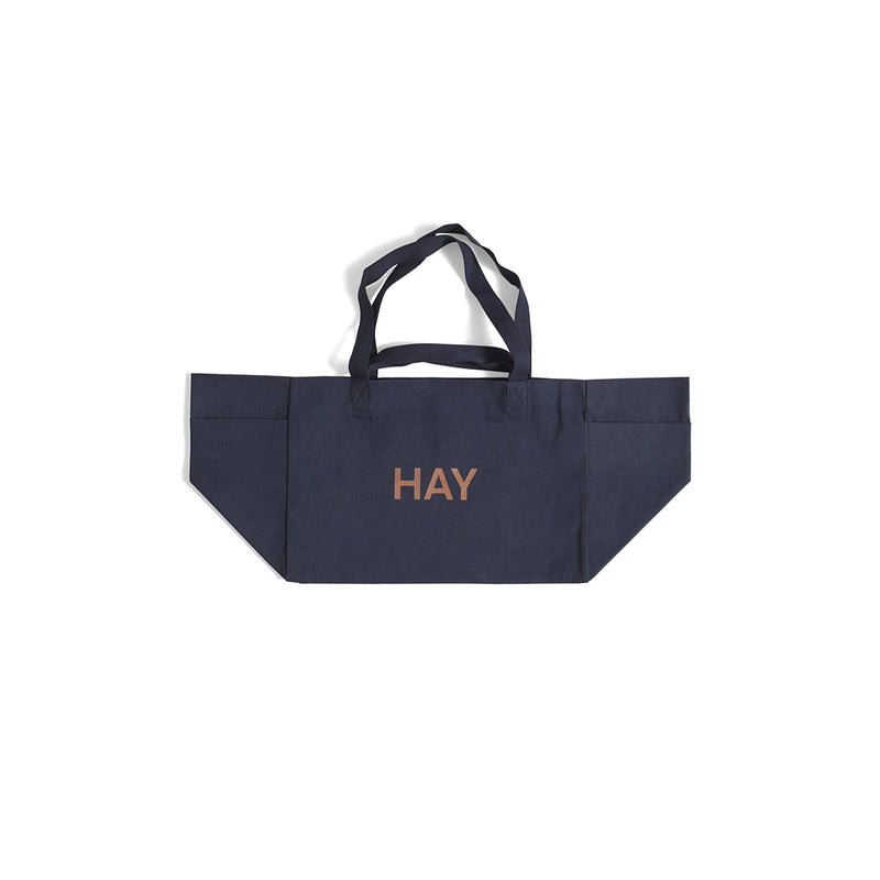 Sac Weekend en coton recyclé - Bleu Nuit