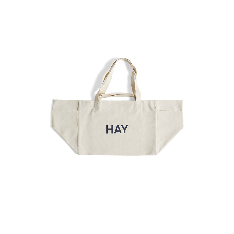 Sac Weekend en coton recyclé - Naturel