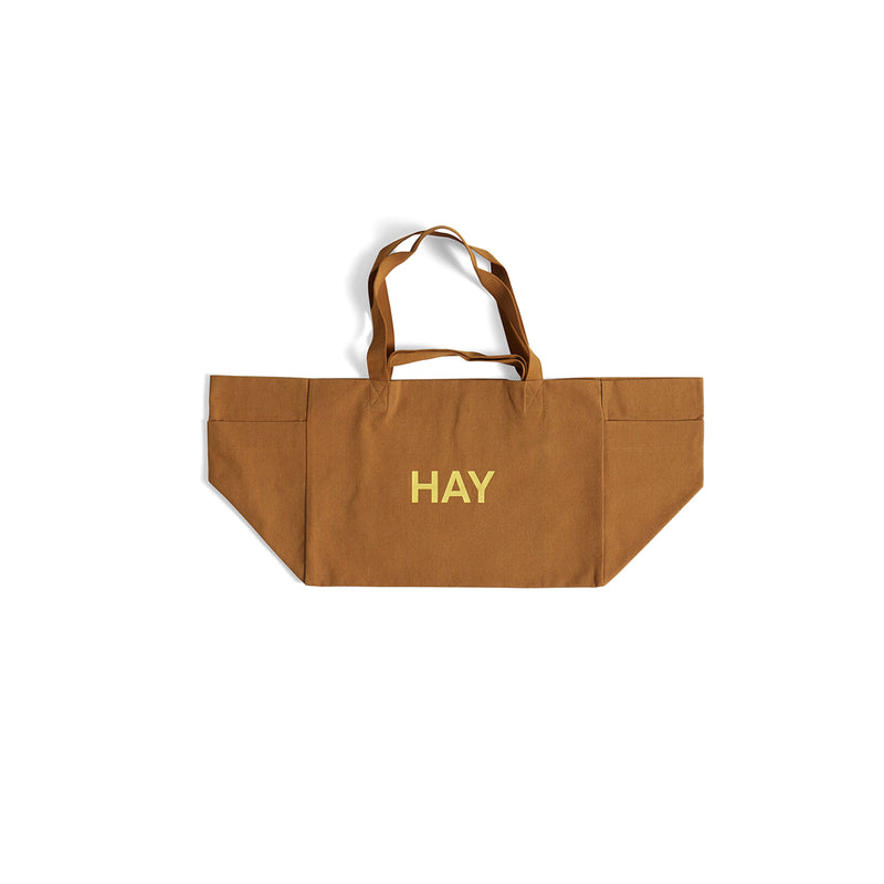 Sac Weekend en coton recyclé - Caramel