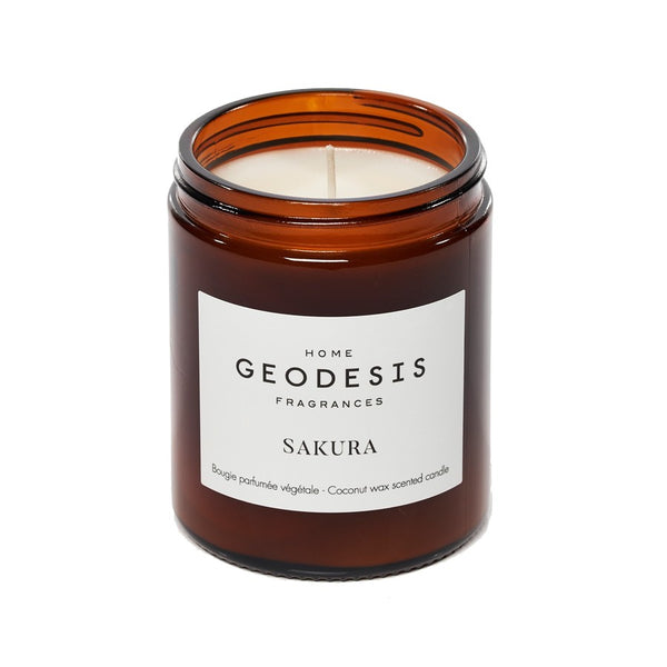 Scented vegetable candle - Sakura