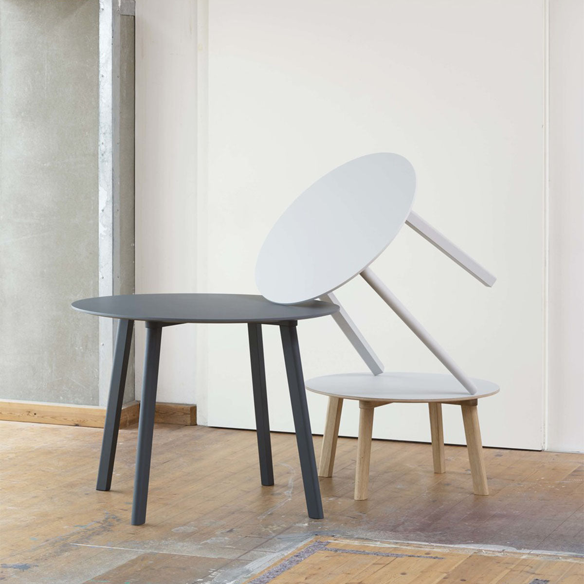HAY CPH DEUX 220 パールホワイト CPH DEUX 220 round table 🇩🇰 HAY – Ronan & Erwan Bouroullec