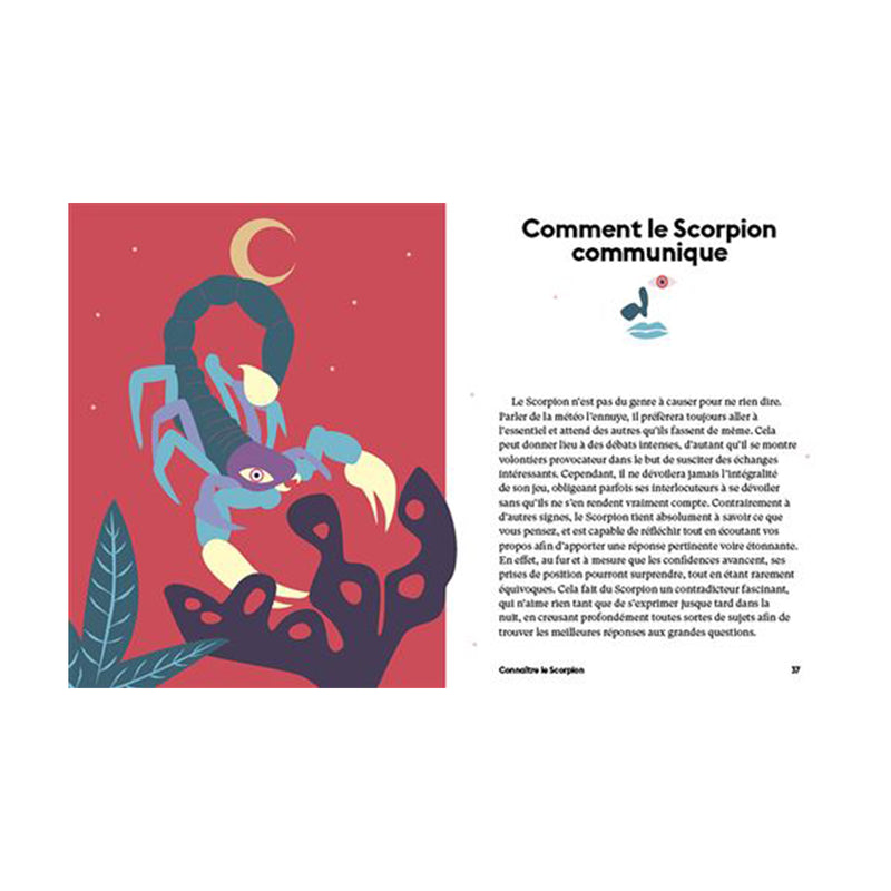 Livre Astrologie signe Scorpion