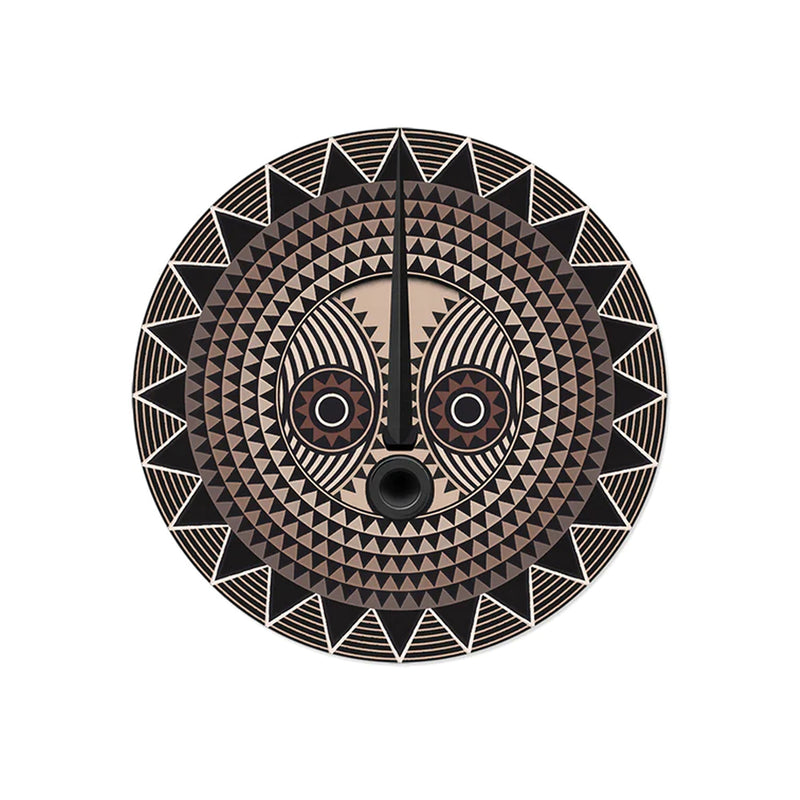 Set de table Rond Masque Africain Maswa en vinyle - Ø 38 cm
