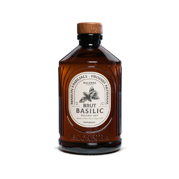 Raw Organic Basil Syrup - 400 ml