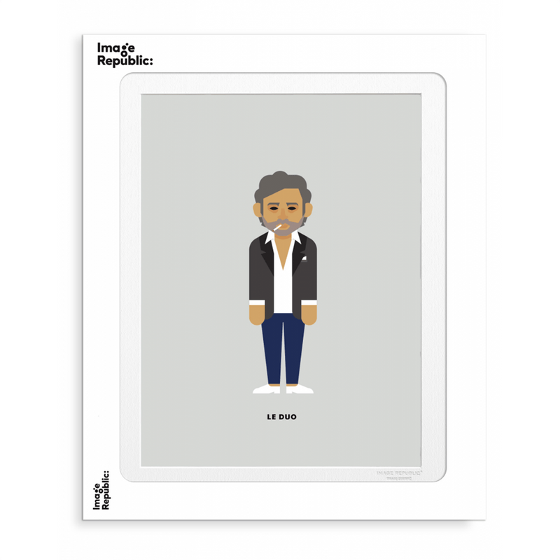 Affiche Le duo solo 60 - 56 x 76 cm
