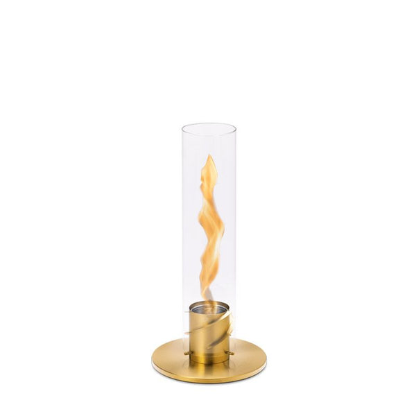 Fireplace / table fire Spin 90 - Ø 19 x 40.5 cm - Gold