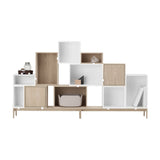 Meuble de rangement Stacked chêne avec porte M | Fleux | 3