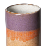 XS 70's ceramic vase - 7.5 x 7.5 x 19 cm | Fleux | 7