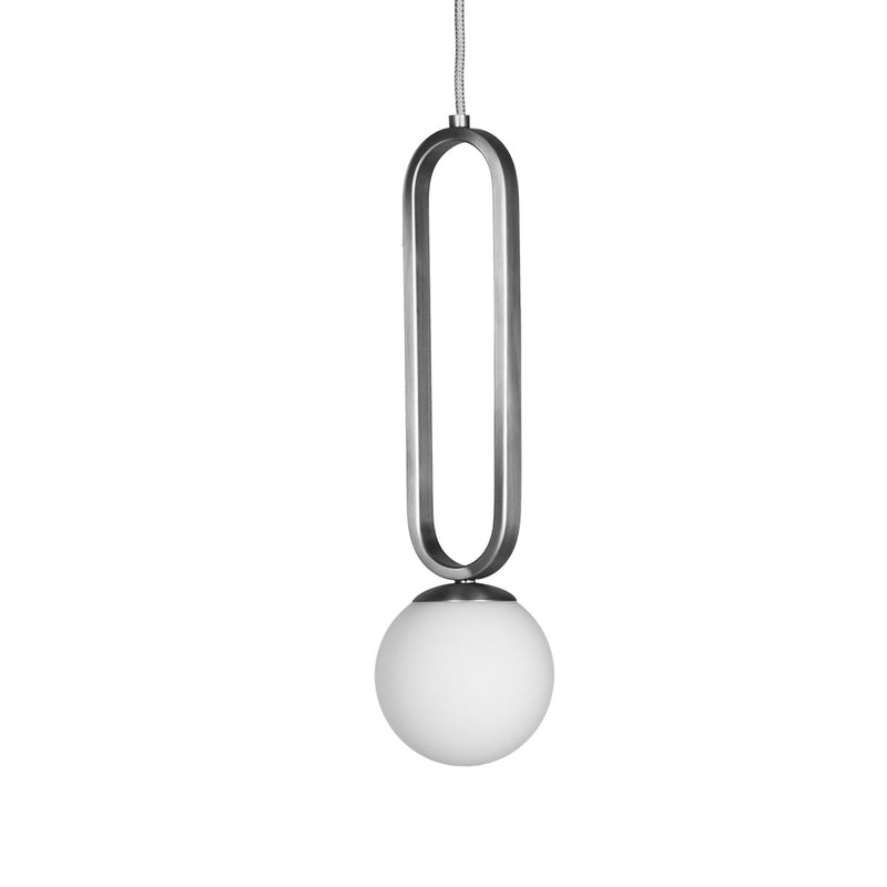 Pendant Cime Silver Globe 12 cm