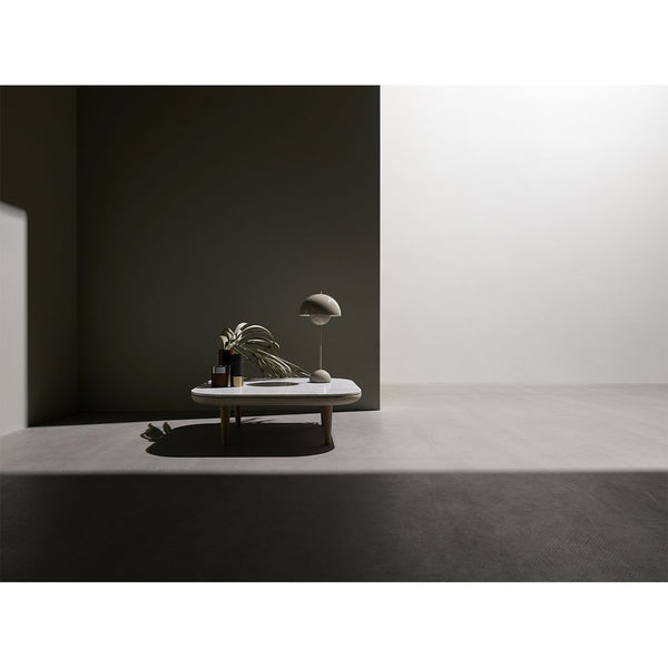 Flowerpot table lamp VP3 by Verner Panton - Gray beige