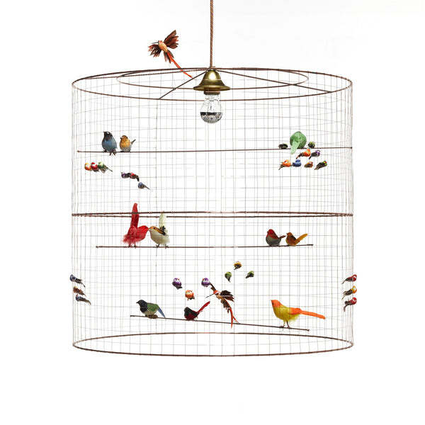 Suspension Grande volière Mathieu Challières – h 66 x Ø 66 cm