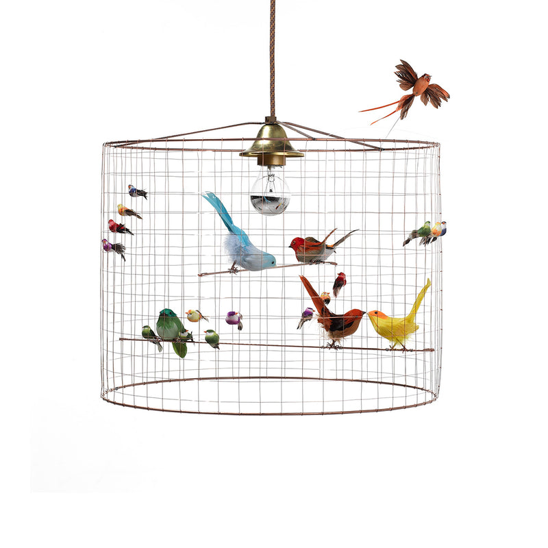 Suspension Petite volière Mathieu Challières - h 36 x Ø 45 cm