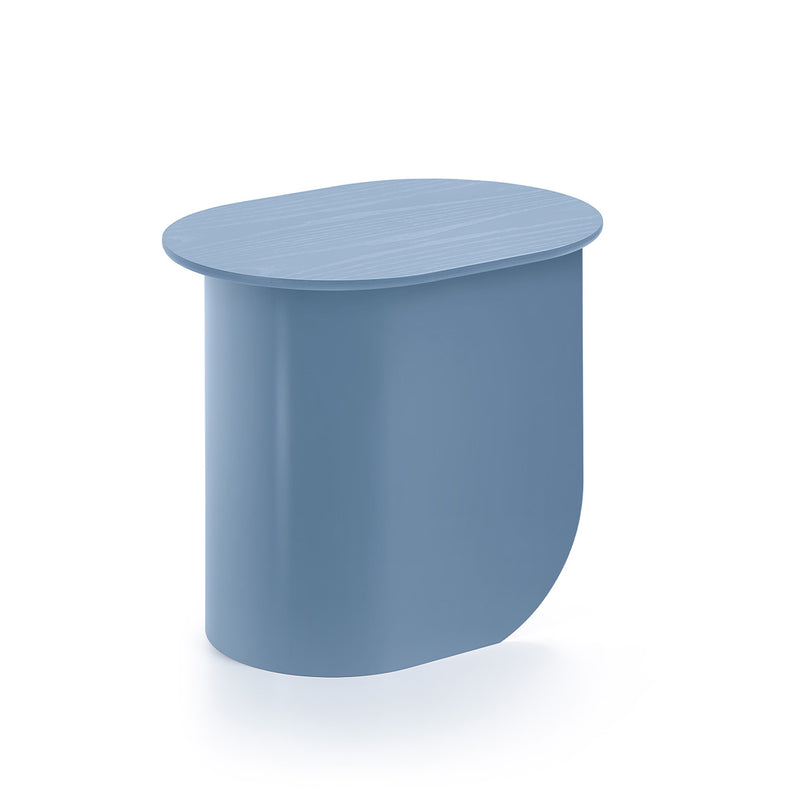 Table d'appoint Plateau - h 40 x 44 x 32 cm - Bleu