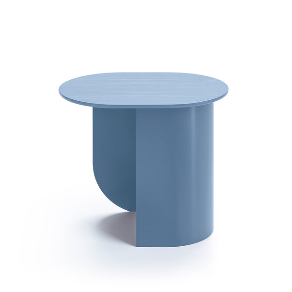 Table d'appoint Plateau - h 40 x 44 x 32 cm - Bleu