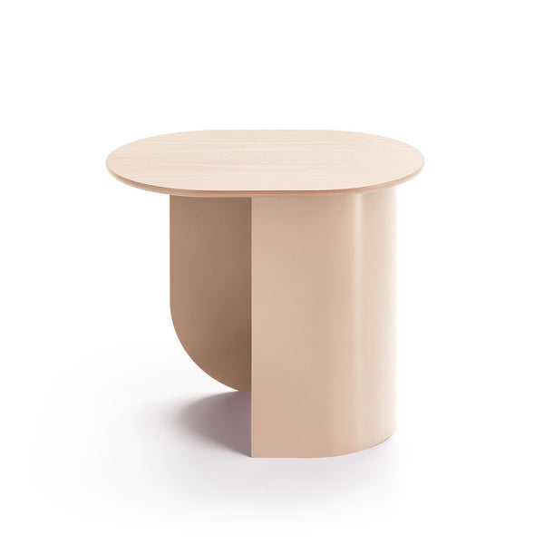 Table d'appoint Plateau - h 40 x 44 x 32 cm - Sable