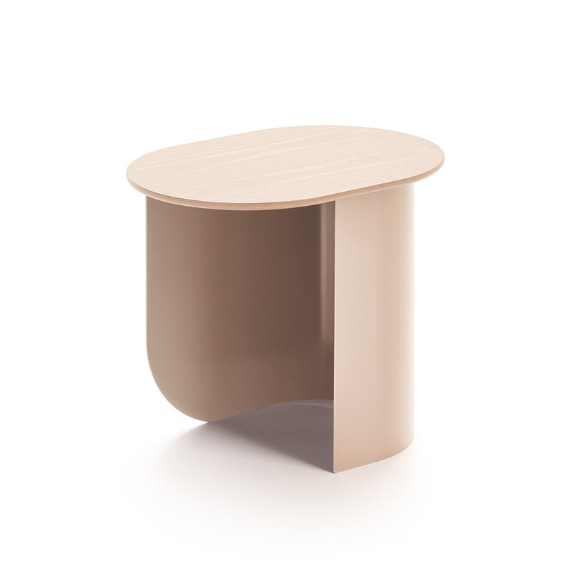 Tray side table - h 40 x 44 x 32 cm - Sand
