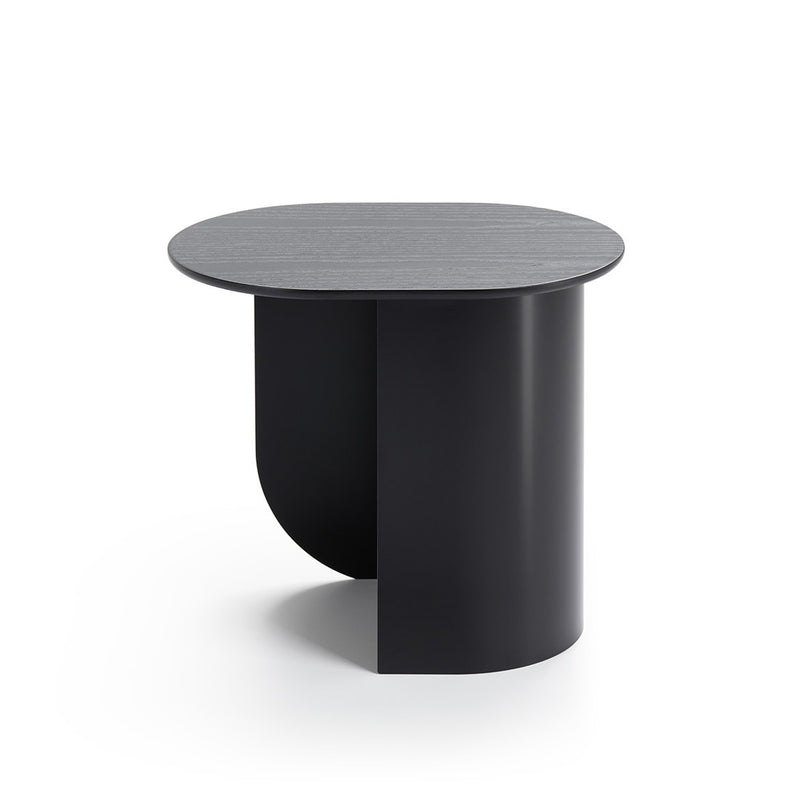 Table d'appoint Plateau - h 40 x 44 x 32 cm - Noir