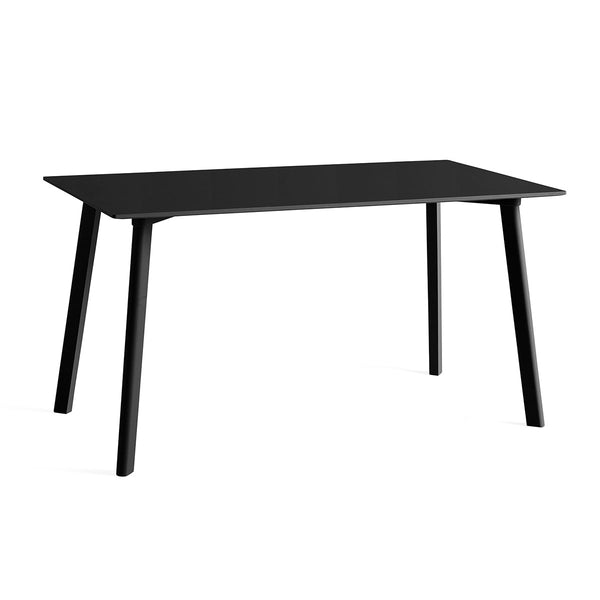 Table CPH DEUX 210 Noir & Pieds hêtre - Noir