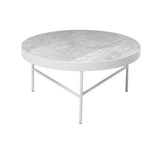 Table basse en marbre - Blanc | Fleux | 2