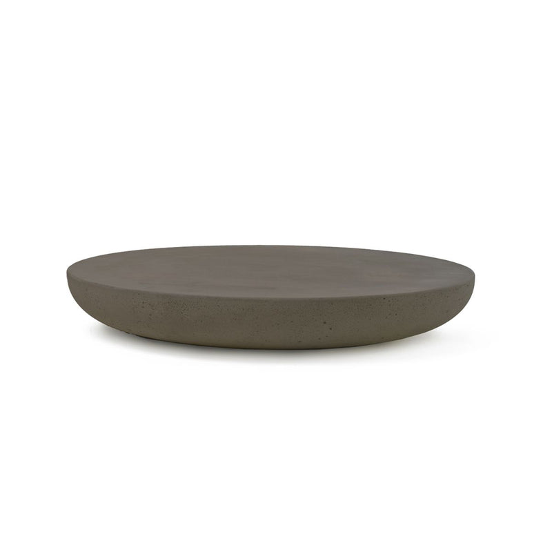 Table basse Olo - Ø 100 x h 15 cm - Anthracite