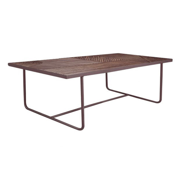 Table Paloma Bois clair / brun - 130 x 70 cm