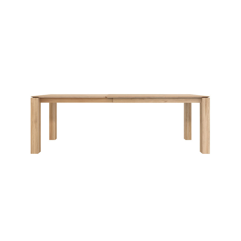 Table à rallonge Slice en chêne - 160/240 cm