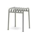 Palissade stool in powder coated steel - Sky gray | Fleux | 3