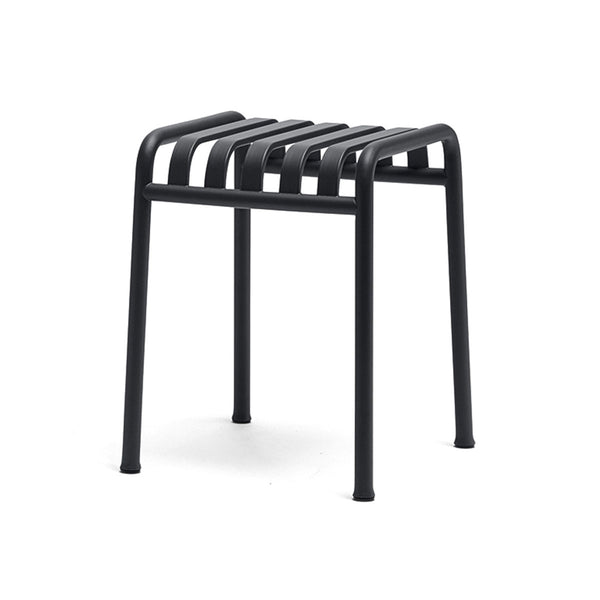 Palissade stool in powder coated steel - Anthracite
