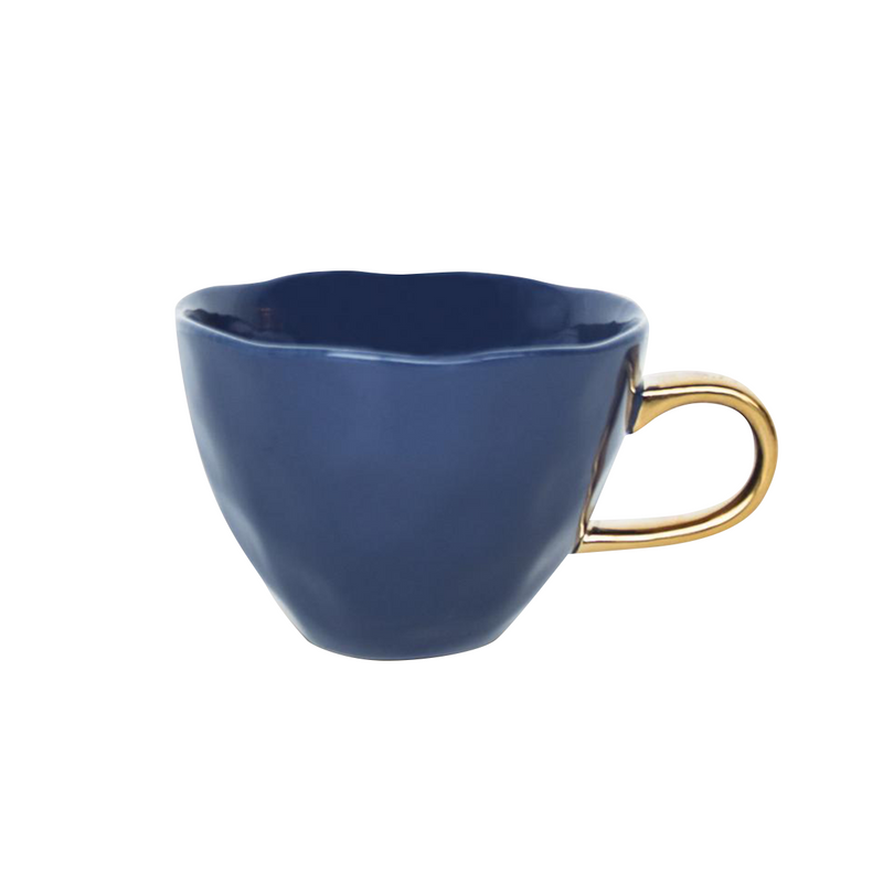Tasse expresso Good Morning en porcelaine - Bleu foncé