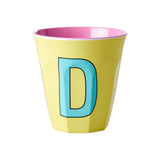 Letter D melamine cup | Fleux | 2