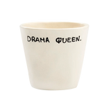 Tasse Expresso Drama Queen - Blanc | Fleux | 3