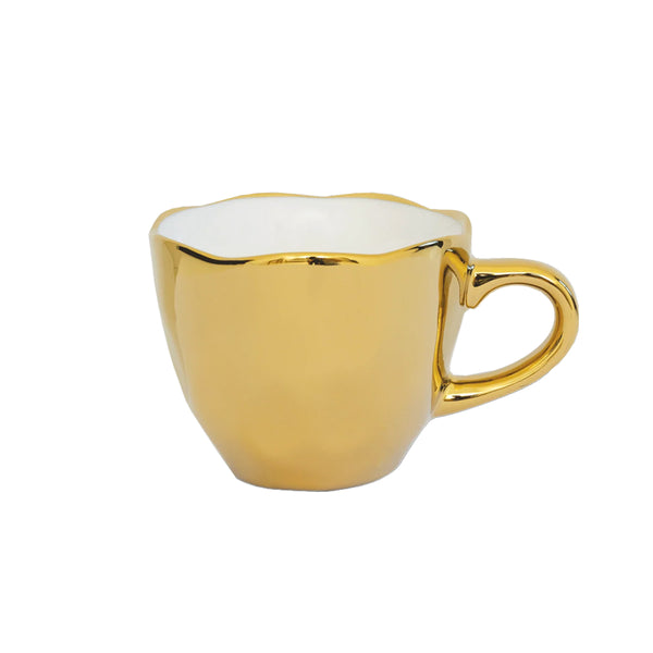 Good Morning Espresso Mug - Gold