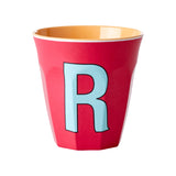 Letter R melamine cup | Fleux | 2