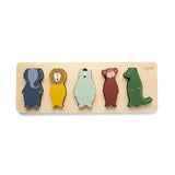 Puzzle formes animaux en bois | Fleux | 2