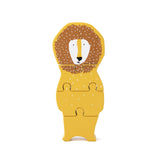 Puzzle formes animaux en bois - Mr Lion | Fleux | 2